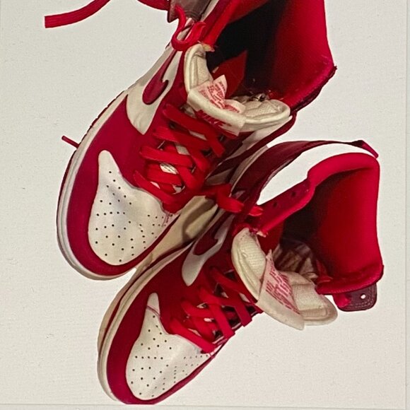 NIKE LADIES DUNK HIGH POINT SNEAKERS SZ 8 GREAT COND - Picture 2 of 10